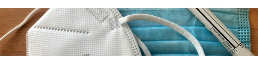 Mascarillas / Cubrebarbas / Ajustador mascarillas