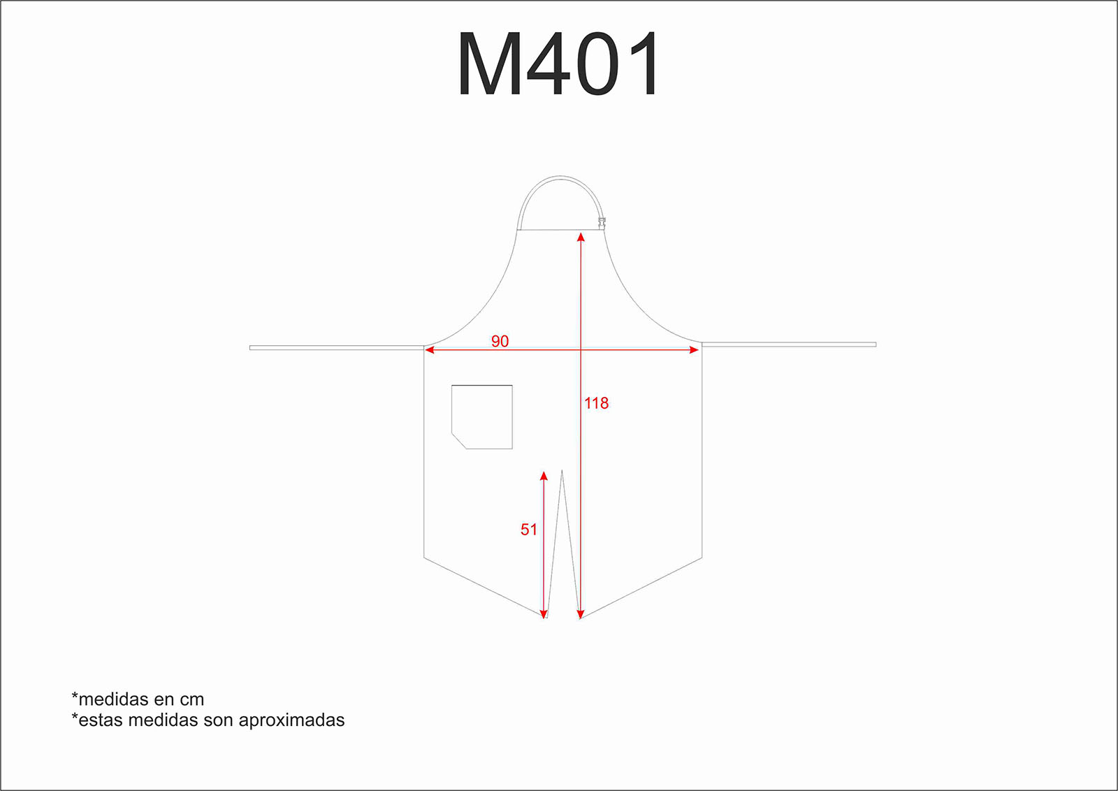 Medidas M401