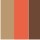 Beige / Naranja A.V / Marron 