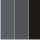 Gris Cemento / Gris Carbón / Negro
