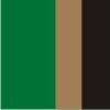 Verde / Beige / Negro 