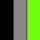 Negro / Gris / Verde Flúor